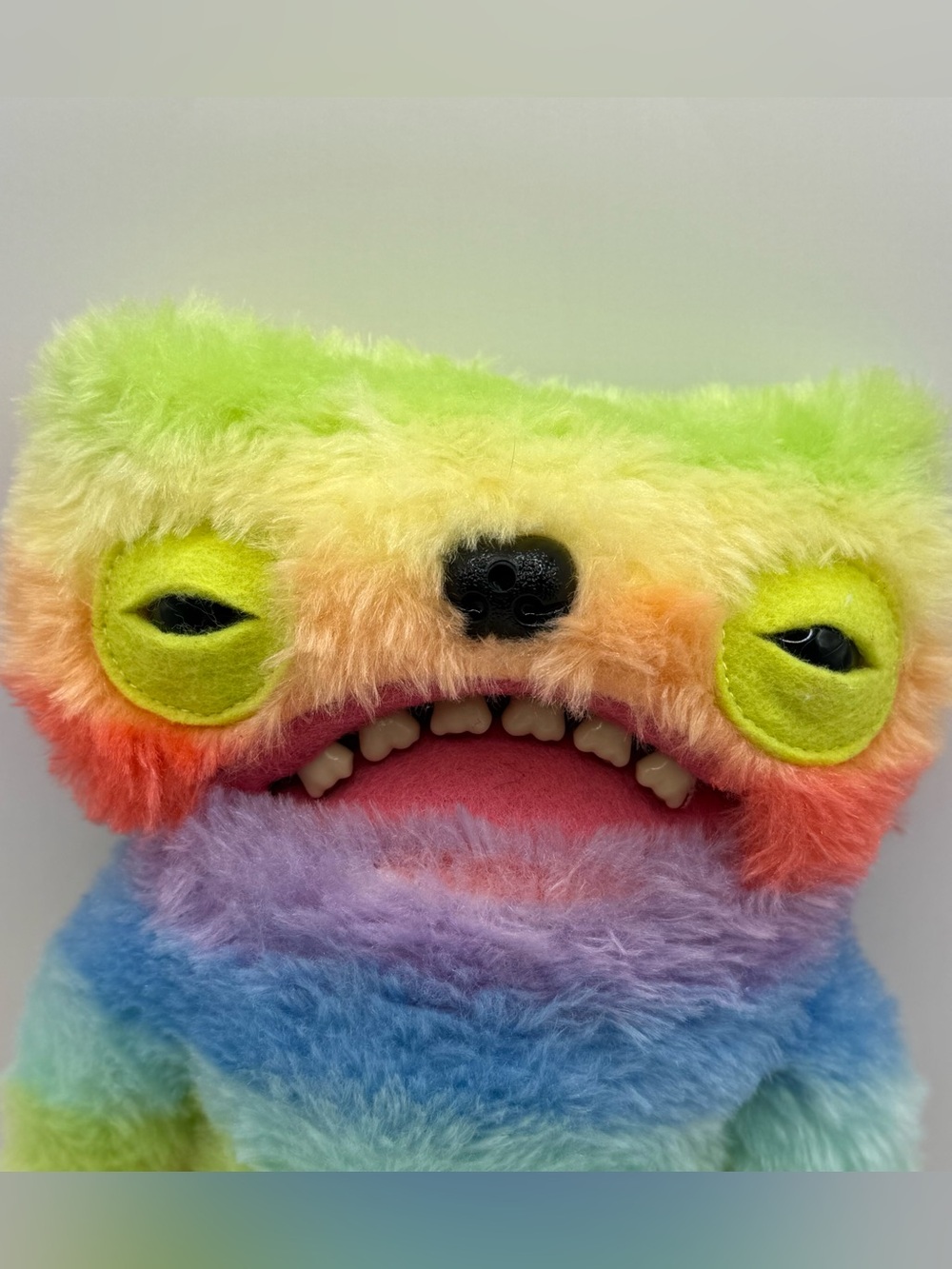 ZURU Fuggler Ugly Monster Plush Doll Stuffed Animal Rainbow - Picture 2 of 7